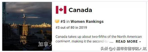 世界最安全国家排名，加拿大位居第二