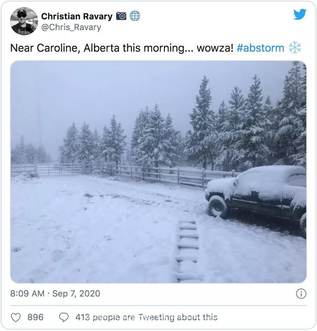 高温+雾霾，温哥华人吃灰吃到饱；但是隔壁阿省已经下雪了……