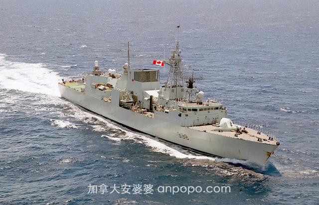台军再找“帮手”，加拿大军舰穿过台湾海峡