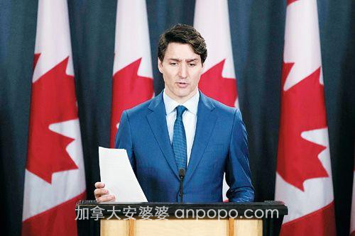 加拿大总理特鲁多否认“政治干预司法”