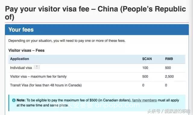 一篇文章搞定你的加拿大签证！