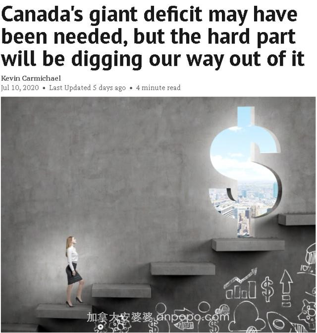 北美观察丨“疫情债”会压垮加拿大经济吗？
