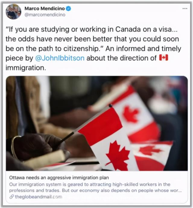 加拿大将进一步向留学生、工签持有人降低移民门槛