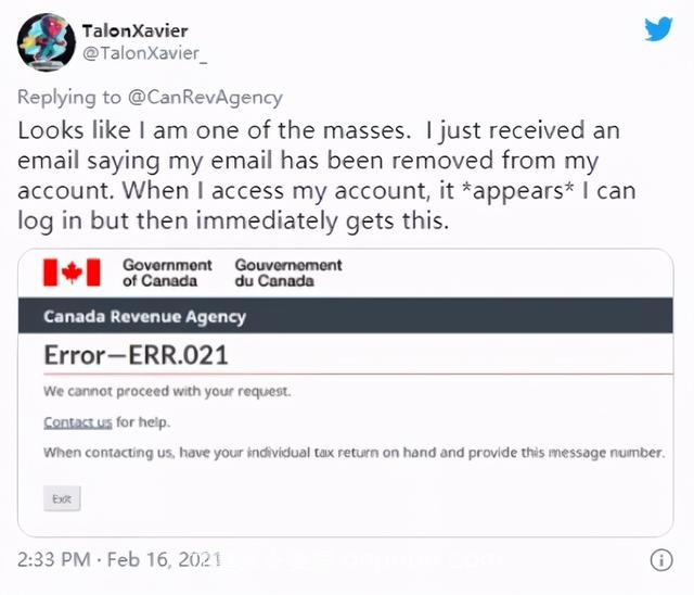 加拿大国税局明起锁死80万账号！这是要算总账了？
