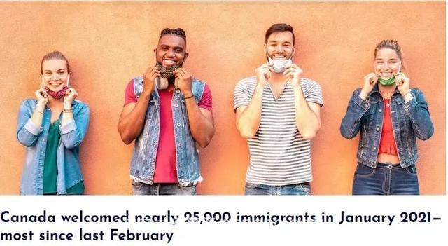 2021加拿大官宣40万移民配额！每月接纳新移民2.5万人
