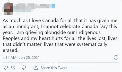 “我们不会庆祝被偷走的土地和生命”，加拿大原住民呼吁取消国庆日