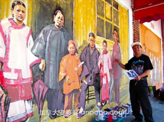 温哥华唐人街壁画被“爆头枪杀”，高贵林华裔少年被白人围殴
