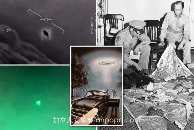 加拿大曝光UFO：两架飞机同时看到绿色飞行物，飞入云层后消失