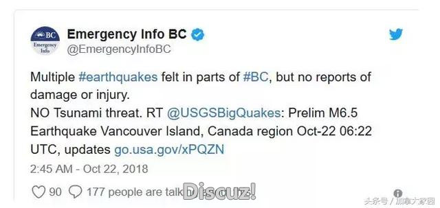 温哥华连发3次强震，高楼摇摇欲坠！“世纪大震”真的不远了？！
