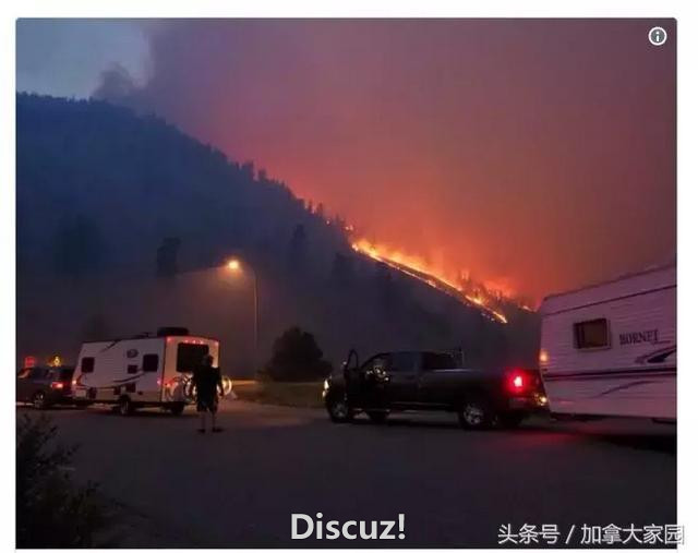 BC省山火卷土重来，着火面积一夜翻倍！温哥华可能比去年更惨~