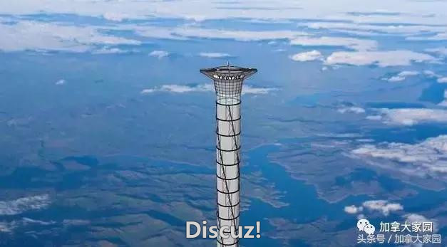 脑洞大开！加拿大要建一座2万米的通天塔：比“迪拜塔”高20倍